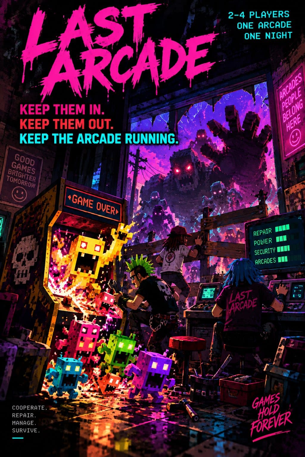 Last Arcade concept poster